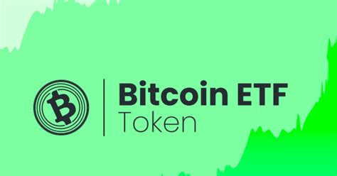 bitcoin etf token price